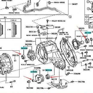分动箱前传动轴油封 普拉多霸道LC120LC150分动箱前后油封 21款