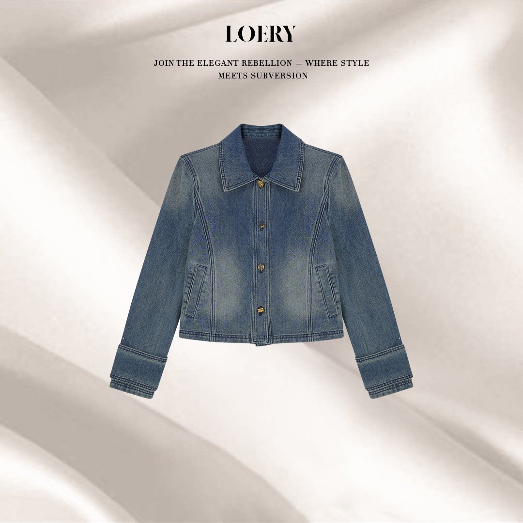 LOERY 【经典印记】定制亮短外套