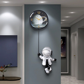 2021新款 北欧客厅装 饰挂钟家用时尚 时钟挂墙现代轻奢钟表网红墙面