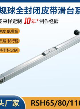 H65系列欧规皮带导轨模组高速运行长行程全封闭防尘TOYO MK65H