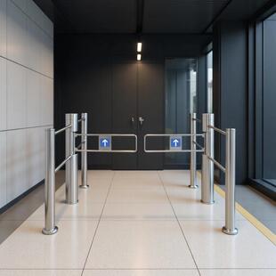 厂家直销思翔通人脸识别摆闸 无人值守通道闸机 地铁安检速通门