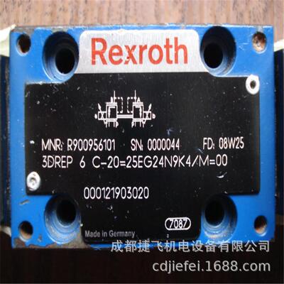液压阀 换向阀，电磁阀3DREP6C-20=25EG24N9K4/M=00 R90095610