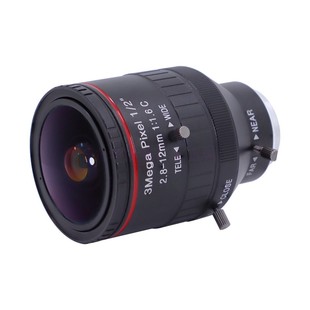 C口工业镜头2.8 2现货 12mm广角工业相机镜头手动变焦监控镜头1