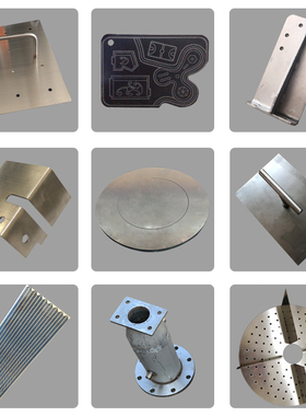 201/304/316L不锈钢板材激光切割折弯拉丝定做镜面加工15Y80mm钣