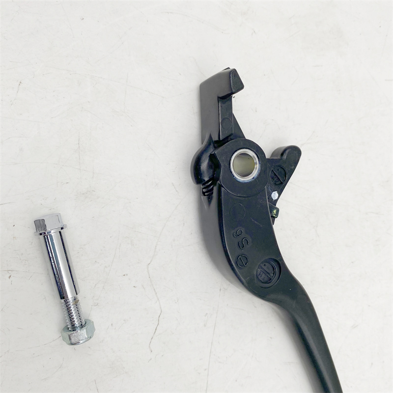 适用铃木摩托车TR300前制动手柄CXR300前刹车手把牛角碟刹手柄