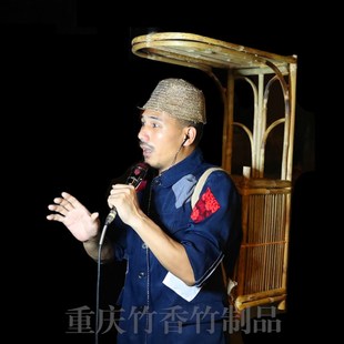 书生背篓竹制宁采臣古代背书箱广告背包移动售货背筐行脚僧人徒步