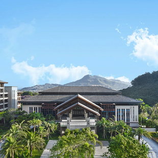 豪华房2晚含早 陵水希尔顿逸林温泉酒店逸林房 天然温泉 双12