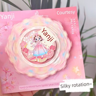 旅游冰箱磁铁延吉文创旋转网红墙帽儿童山地旅游纪念品纪念品签到