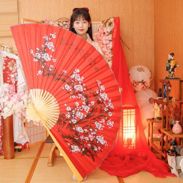 巨型巨大超大扇子摄影道具 装饰 家居摆设 折扇 挂墙面工艺大挂扇