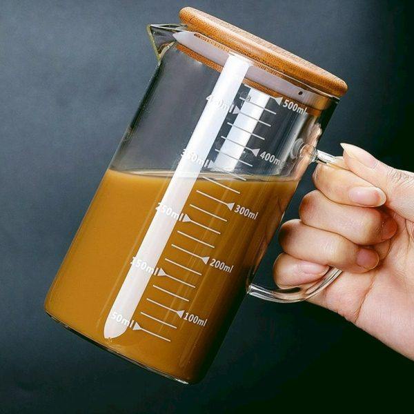 咖啡壶细嘴咖啡器具耐热玻璃手冲泡倒打奶泡挂耳带刻度带盖拉花杯,餐饮具,拉花缸/拉花杯/打奶缸,淘宝优惠券,粉丝福利购,淘宝优惠卷