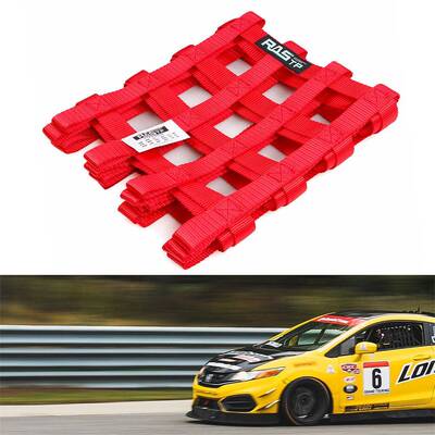 汽车改装用品赛车车窗防护网 60X60cm 汽车越野车尼龙网遮阳网