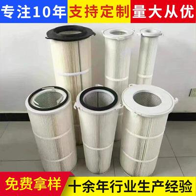 不怕高温工业除尘滤筒 粉尘煤灰空气过滤器滤芯SYHB463厂家生产