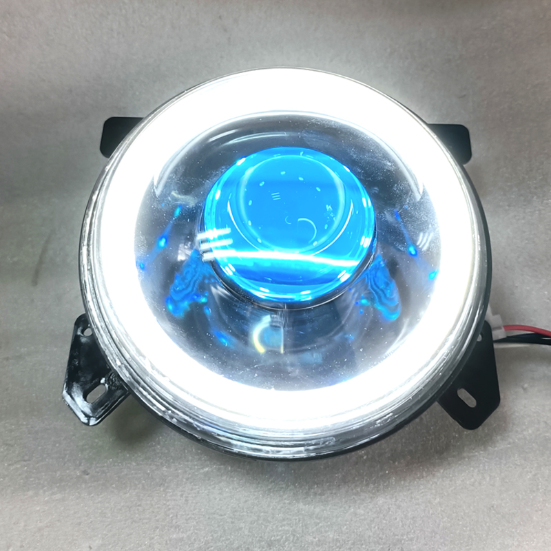 小牛N1S大灯LED激光透镜总成无损安装原车插头65W75蜂窝APP玻璃罩