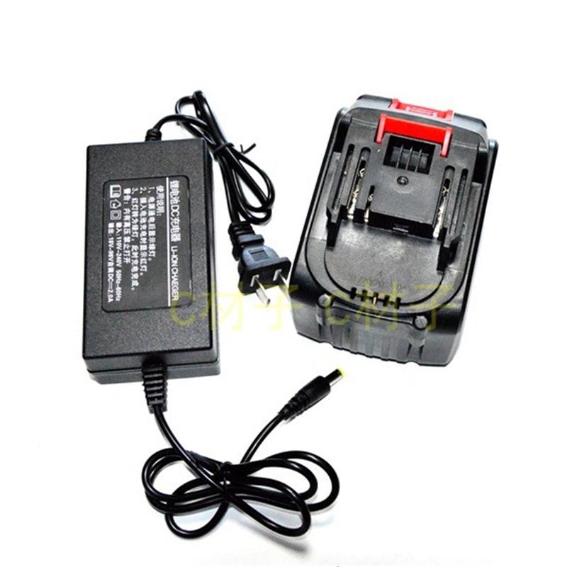 百旗21V24V98V鼓风机吹风机吸尘吹灰机风扇除尘器 锂电池 充电器