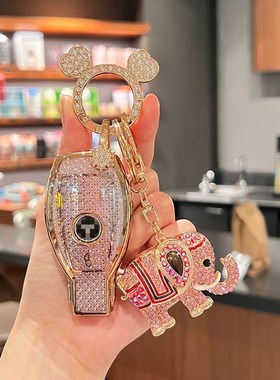 适用于钥匙套c260l壳e300l包glc车gla/gle扣rs级c200威霆clab