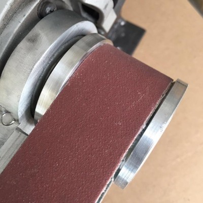 角磨机改装砂带机主轮 只卖主动轮 2厘米3宽 P迷你砂带机轮子 沙