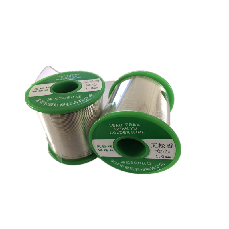 环保无铅含银焊锡丝Sn99Ag0.3%焊锡线含松香芯含银锡丝0.V8mm1.0m