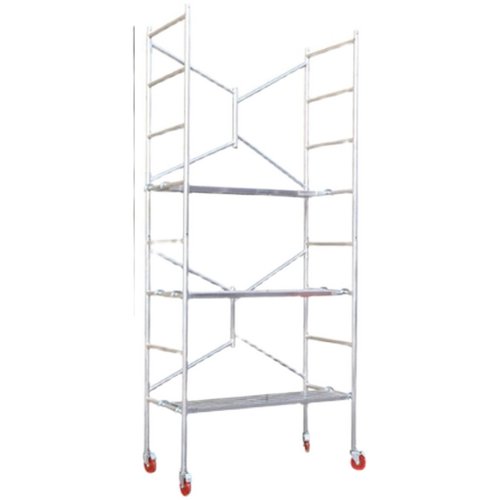 超轻便折叠不锈钢脚手架镀锌移动平台型室内装修便捷移动施工架子