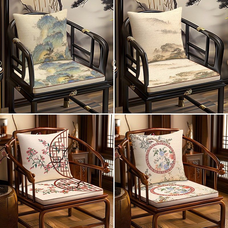椅子垫海绵座垫红木椅太师椅长椅C坐垫茶椅垫子官帽椅圈椅新中式