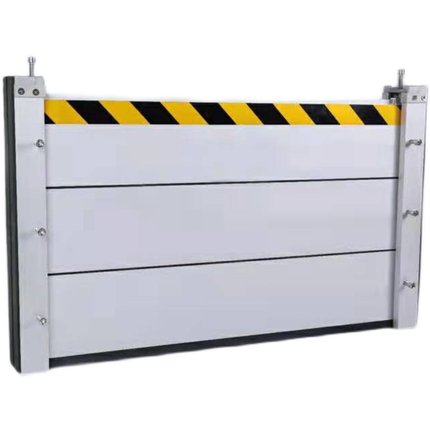 防洪防汛挡水板定制车库出入口铝合金不锈钢防台风阻水隔水闸墙门