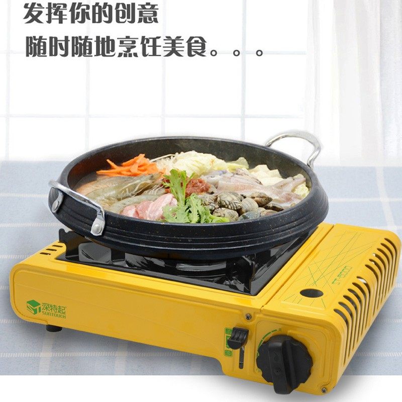 韩国SUNTOUCH卡式炉防风便携户外烧烤炉 火锅炉ST-8000野餐炉具