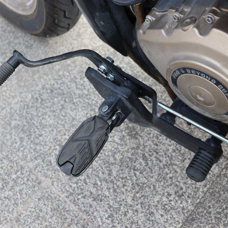 适用无极CU250加装变速踏板后踏变挡杆LX250-Q22换挡臂换挡杆改装