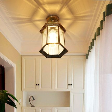 欧式简约户外吊灯防水阳台灯庭院灯别墅凉亭门口长廊过道灯露台灯