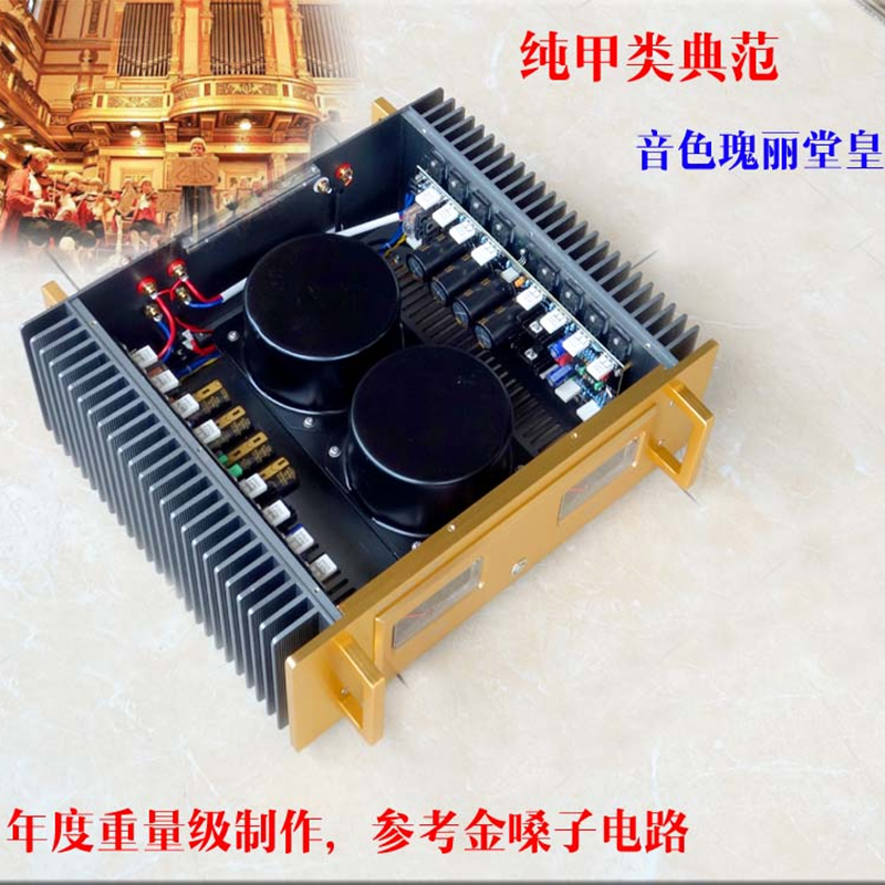 伟良A60 参考金嗓子线路纯甲类功放机 殿堂级hifi音响 纯后级家用