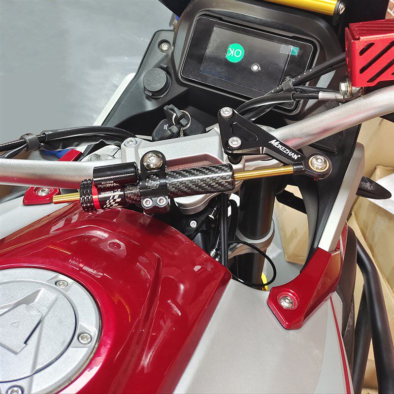 凯越500X 400X 525X改装件钛尺码方向阻尼器支架防甩头防摇摆晃动