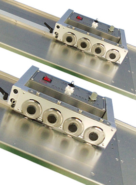 广东铝基板切割机CZ-602C 日光管铝基板 玻纤板8刀分板 LED裁切机