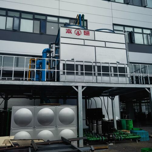 注塑机配套降温设备闭式冷却塔改造 冷却水系统管道设计