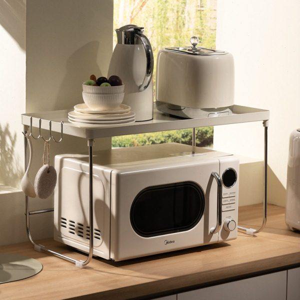 厨房微波炉架置物架台面多功能储物烤箱电饭锅煲收纳神器收纳架子,厨房/烹饪用具,微波炉置物架,淘宝优惠券,粉丝福利购,淘宝优惠卷
