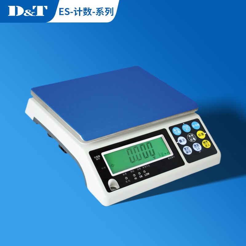 D&T/德安特ES系列计数桌秤高精度电子秤称交.直两用台秤