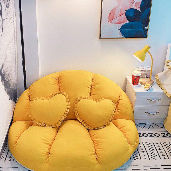 懒人沙发卧室可爱女孩双人榻榻米网红款小户型折叠单人阳台小沙发