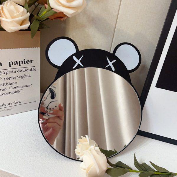 化妆镜子台式梳妆镜子公主镜折叠便携大号网红简约随身宿舍桌面女,家庭/个人清洁工具,柜镜/梳妆镜,淘宝优惠券,粉丝福利购,淘宝优惠卷