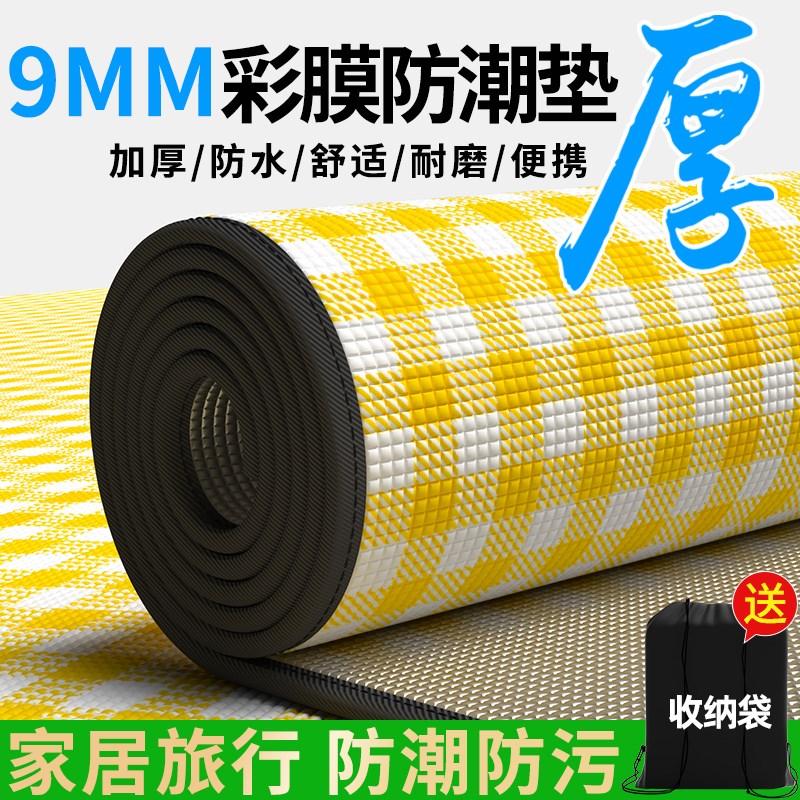 加厚防潮垫家用睡垫n帐篷地垫便携沙滩垫子户外露营野餐垫防水郊