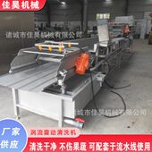 土豆条清洗机薯条清洗机土豆清洗加工流水线蔬菜净菜涡流生产线
