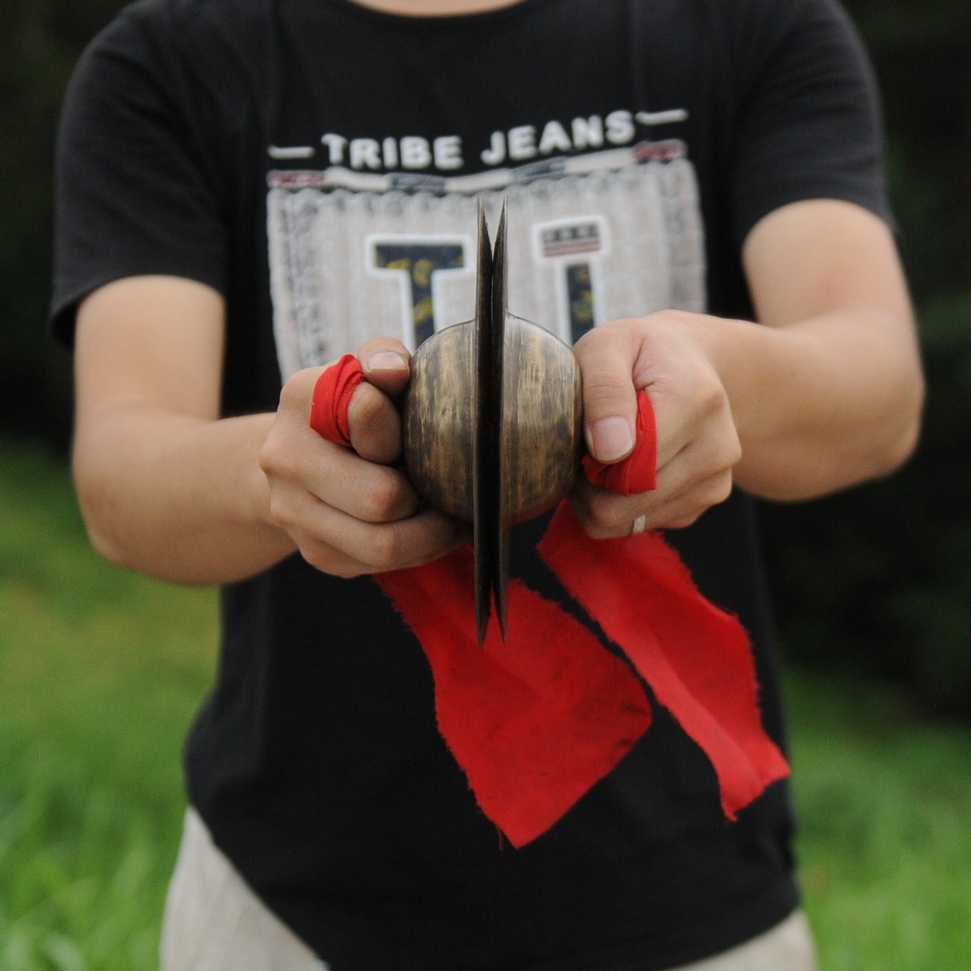 17～20CM京镲老铜乐器小钹唢呐配乐齐拔水跋手工三句半配件川镲