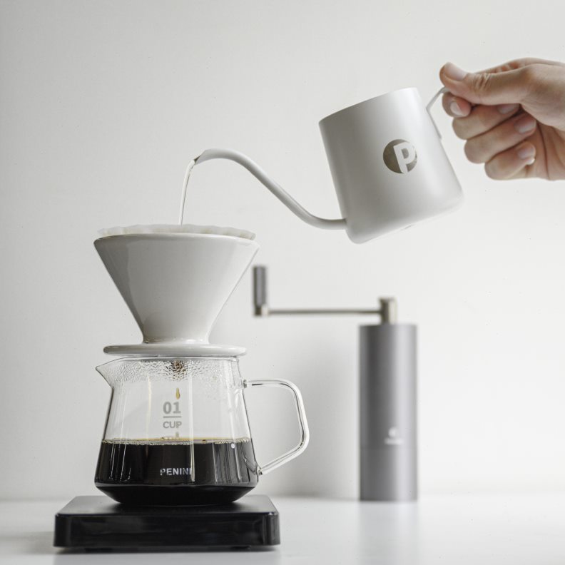 Penini咖啡电子秤意式手冲咖啡称重计时充电式