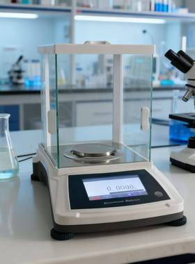 沪粤明FA1204T内校电子分析天平120/0.0001g触摸屏电子天平