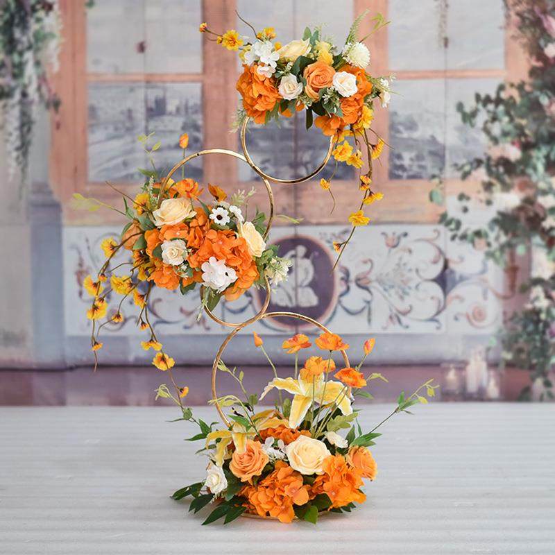 新款婚庆道具电镀甜甜圈路引花仿真花开业迎宾落地摆件ktv摆台花,清洗/食品/商业设备,风口/风叶/风机配件,淘宝优惠券,粉丝福利购,淘宝优惠卷