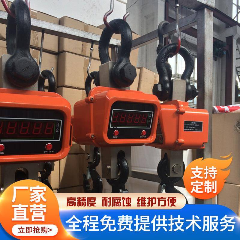 OCS-3T/5T10T直视电子吊钩秤/1-10吨行车电子磅5吨图片