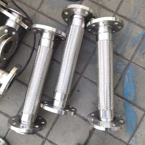 304耐磨金属软管不锈钢波纹管DN65口径法兰连接发货国标法兰