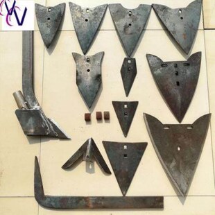 农机播种旋耕机配件犁尖铧尖犁头片三五铧犁耕地开沟犁钩犁腿耘锄