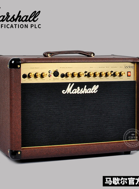 正品MARSHALL AS50DV马歇尔电箱琴音箱木吉他弹唱音响GRASSROOTS