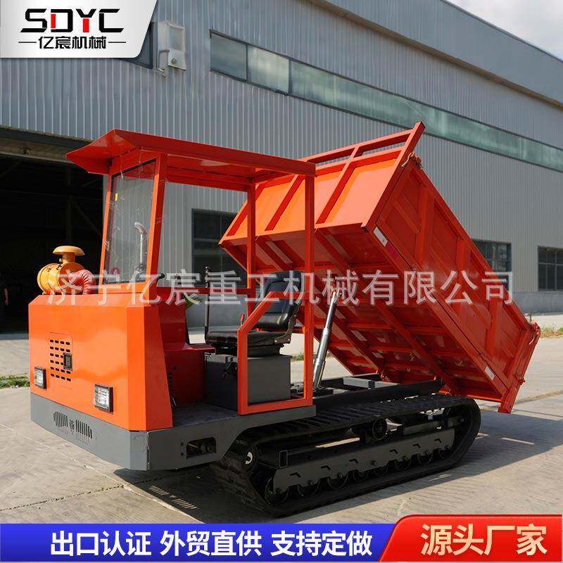 林业履带式自卸车2-12吨全地形履带自卸车果园建筑工程机械自卸车