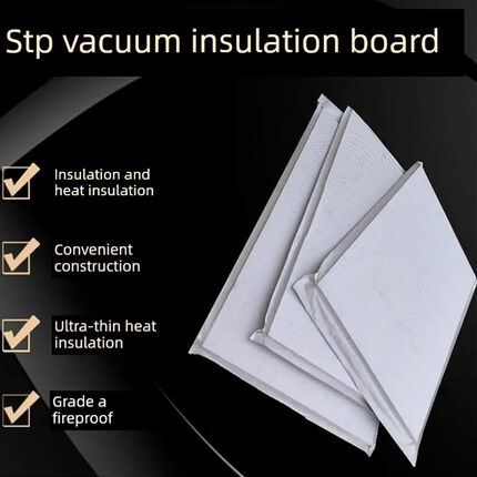 a级防火Stp真空加热板国家标准超薄保温Vip保温真空外墙板冷库冷