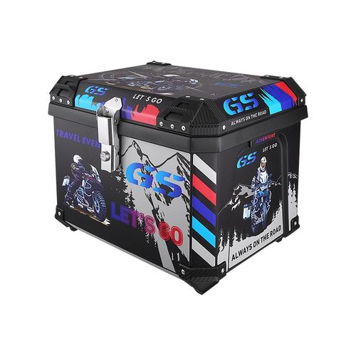 70L特大容量摩托车电动车尾箱 保鲜外卖保温箱冷藏内胆加厚后备箱