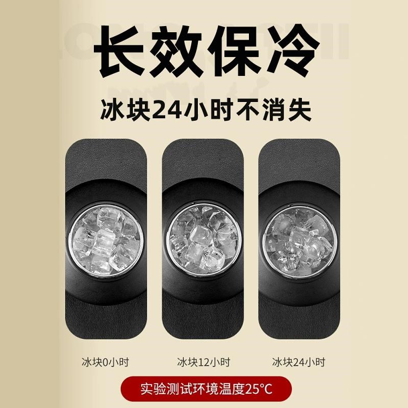 手提便携露营户外保冷冰桶装储放食用冰块的冷藏保存放保温箱储存