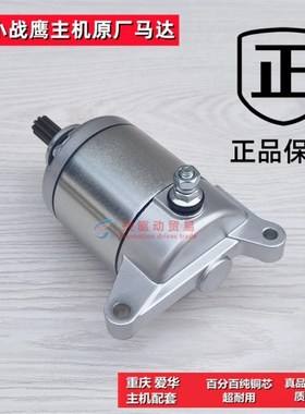 摩托车启动电机马达适用锋朗 新锋翼 统御WH125 TSDH125启动器
